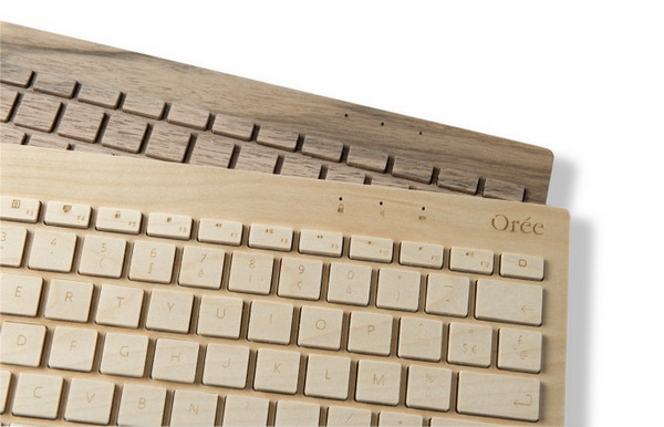 Wood keyboard