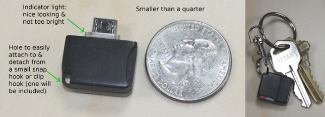 Mini MicroSD Reader