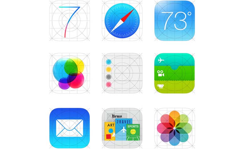 iOS 7 alternative icon