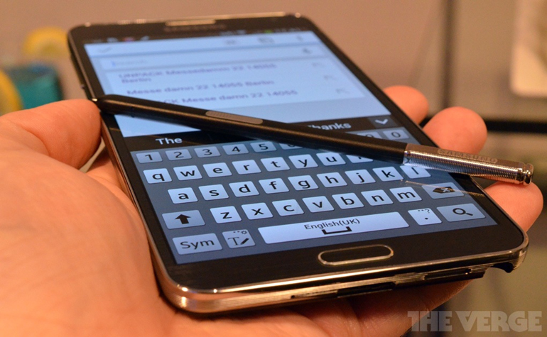 Samsung показала Galaxy Note 3