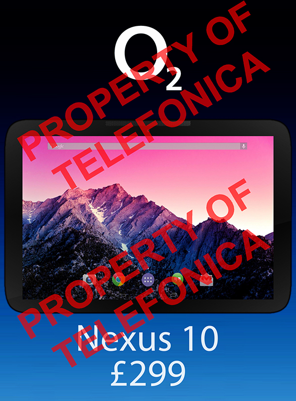 Утекла информация о новом Nexus 10 от LG