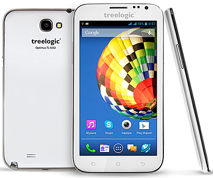 Treelogic выпустила 4-ядерный смартфон Optimus TL