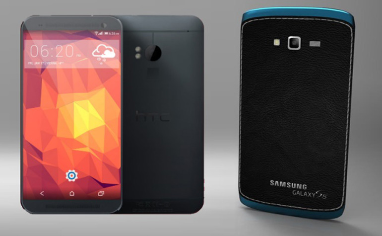 HTC M8 против Galaxy S5