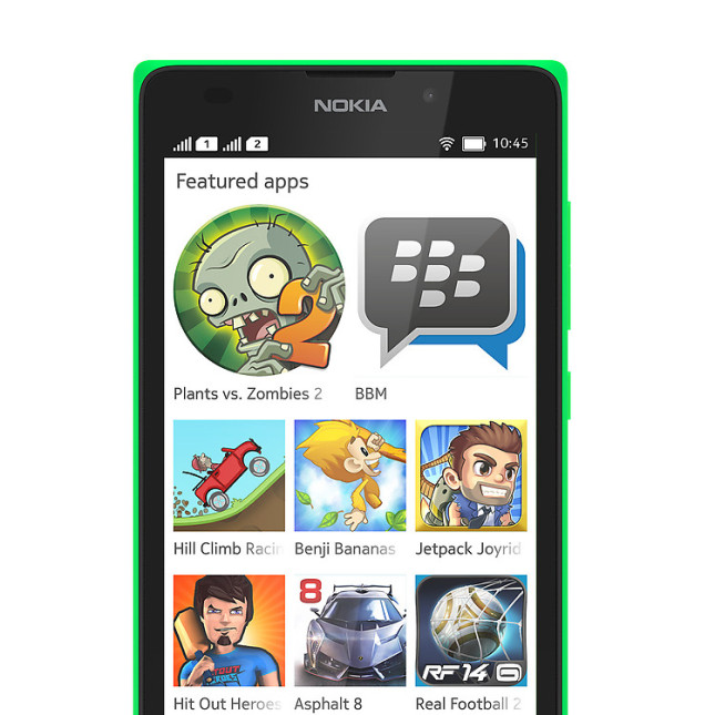 Nokia Х на Android на живых фотографиях