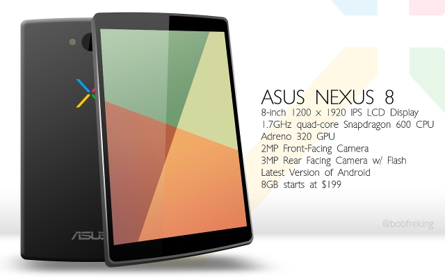 ASUS начинает продажи VivoTab Note 8 и готовит Nexus 8