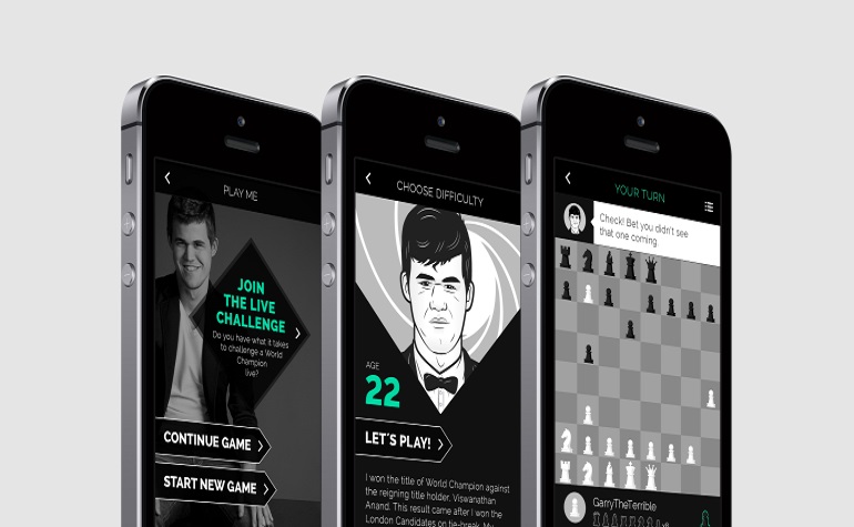 Новая шахматная игра Play Magnus для iPhone