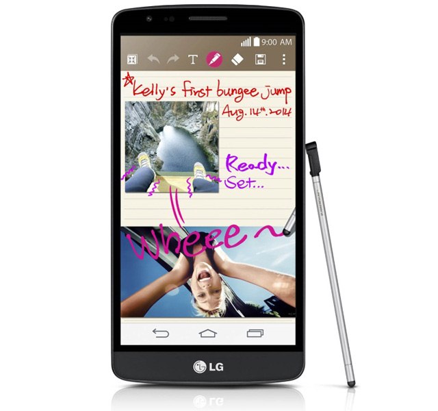 LG выпускает на рынок G 3 Stylus