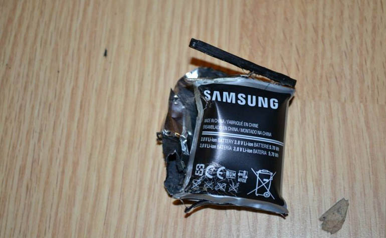 смартфон Samsung Galaxy Ace 2 взорвался