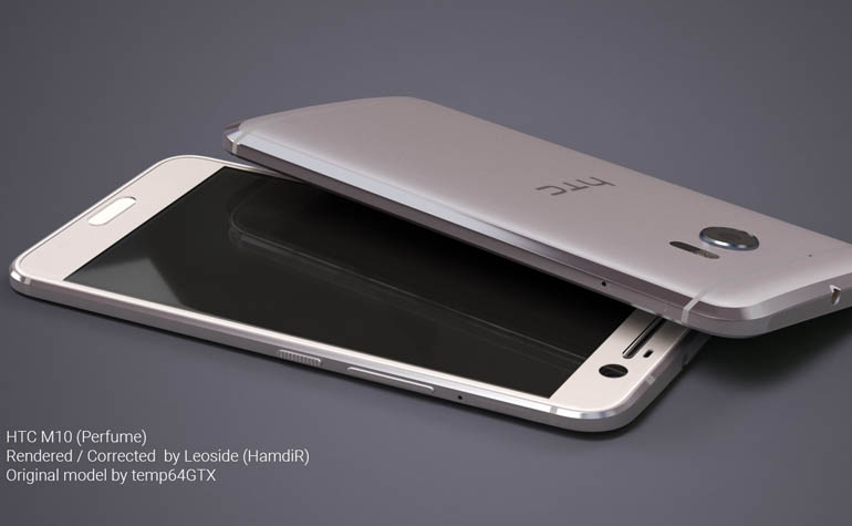 HTC M10 рендер
