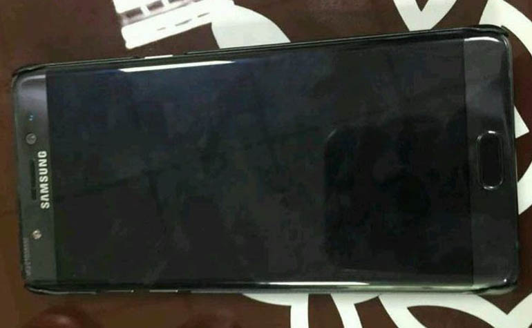 первый живые фото Samsung Galaxy Note 7