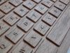wood keyboard