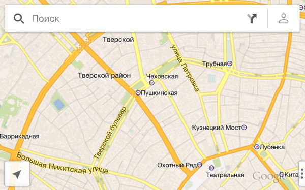 Приложение Google Maps для iPhone и iPad появилось в App Store