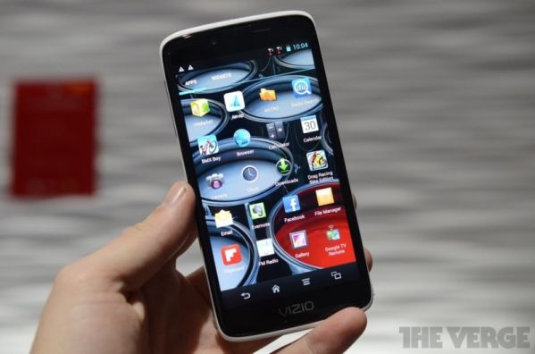 CES 2013: компания Vizio представила два своих новых смартфона