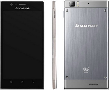 CES 2013: Первый смартфон на Intel Clover Trail+ от Lenovo