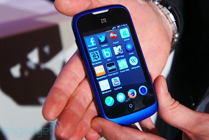 MWC 2013: ZTE представила смартфон Open на базе Firefox OS