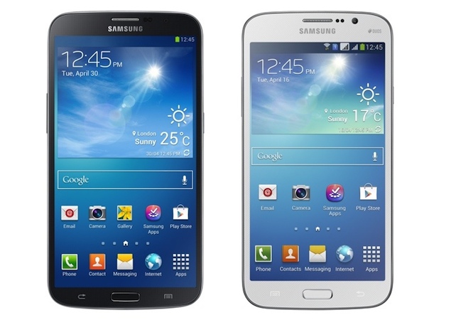 Samsung официально анонсировала смартфоны серии Galaxy Mega
