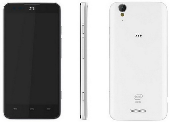 ZTE Geek - смартфон на платформе Intel Clover Trail+