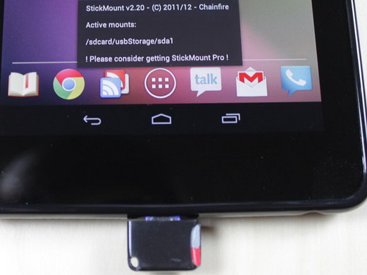 Mini MicroSD Reader для Nexus 7 и других Android устройств