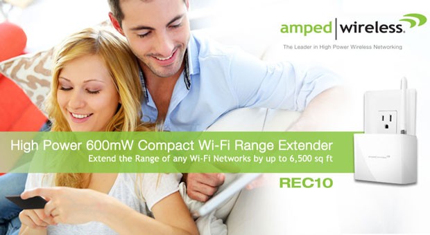 Увеличиваем радиус действия WiFi при помощи Amped Wireless REC10