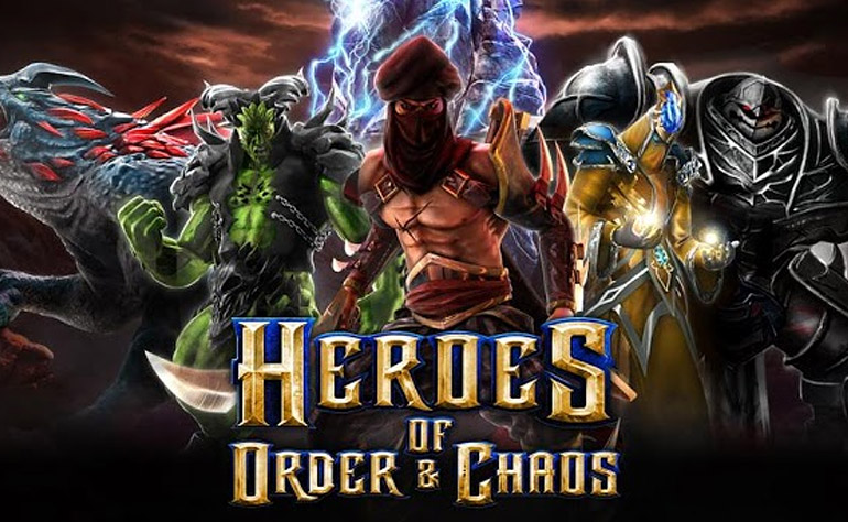 Heroes of Order & Chaos: Мультиплеерная Android игра от компании Gameloft