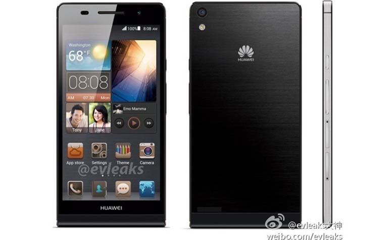 Huawei Ascend P6 - мощный и тонкий смартфон