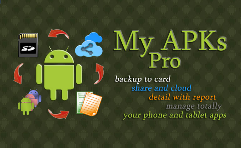 Приложение My APKs Pro  для резервного копирования вашего Android устройства