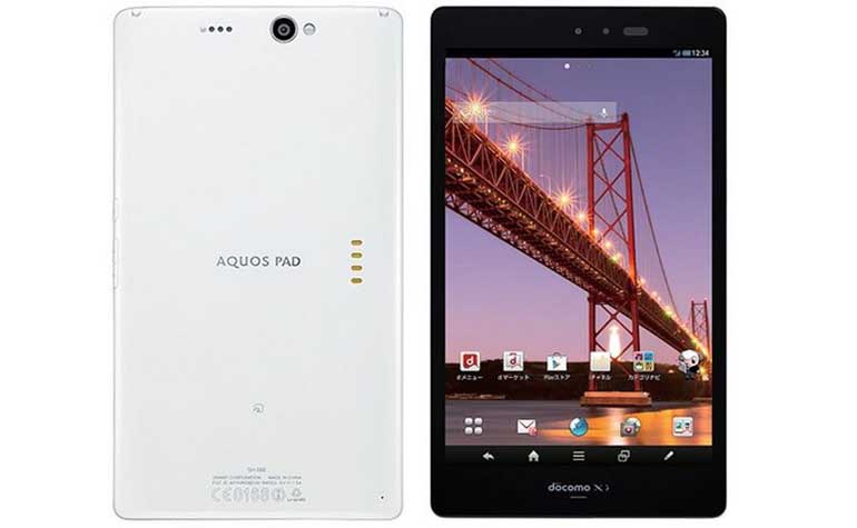 Sharp Aquos Pad SH-08E новый планшет с 7" Full HD IGZO-экраном