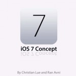 Представлен концепт iOS 7 созданный на основе слухов