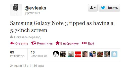 EvLeaks Galaxy Note 3