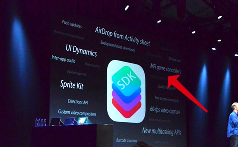 iOS7 поддержка игровых контроллеров