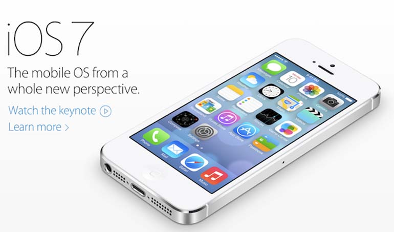 Внешний вид иконок в iOS 7 не окончательный вариант дизайна