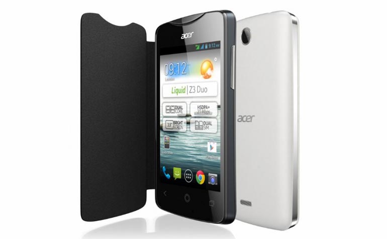 Компания Acer анонсировала бюджетный смартфон Liquid Z3