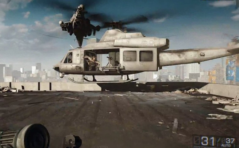 Видео мультиплеерного геймплея на 40 минут - Battlefield 4