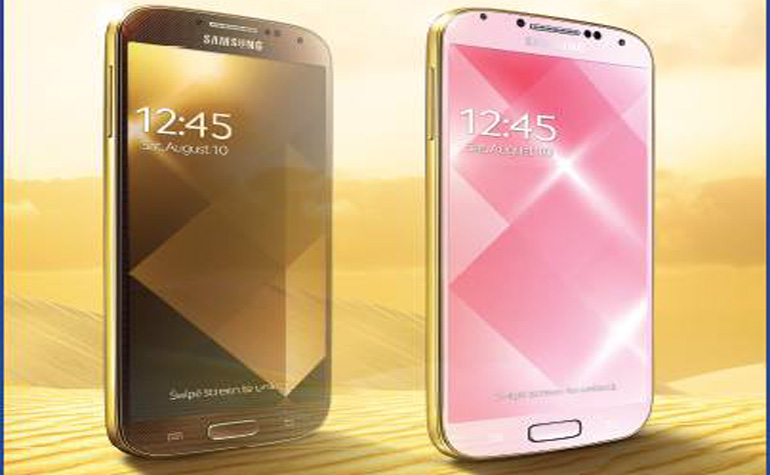 Samsung Galaxy S4 теперь из натурального золота