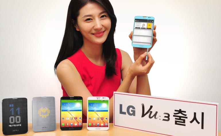 Компания LG официально представила аппарат LG Vu 3