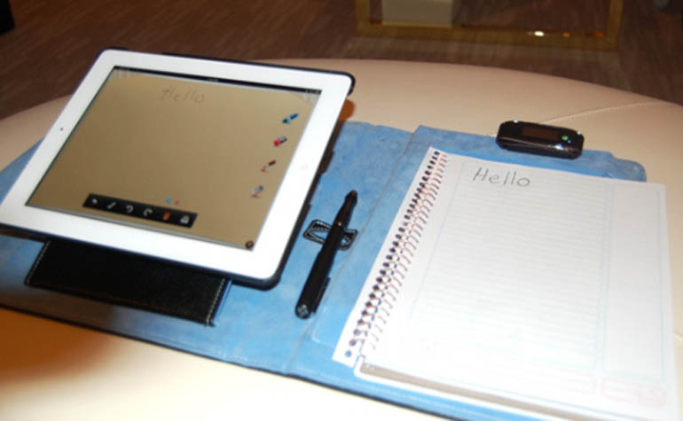 iNotebook передаст записи, сделанные от руки, прямо на iPad