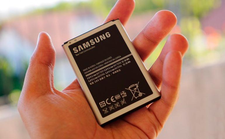 Samsung flexible battery