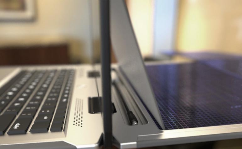 Первый в мире по-настоящему солнечный ноутбук 