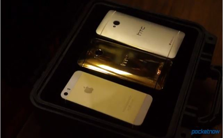 Gold HTC One оказался непрактичным (видео)
