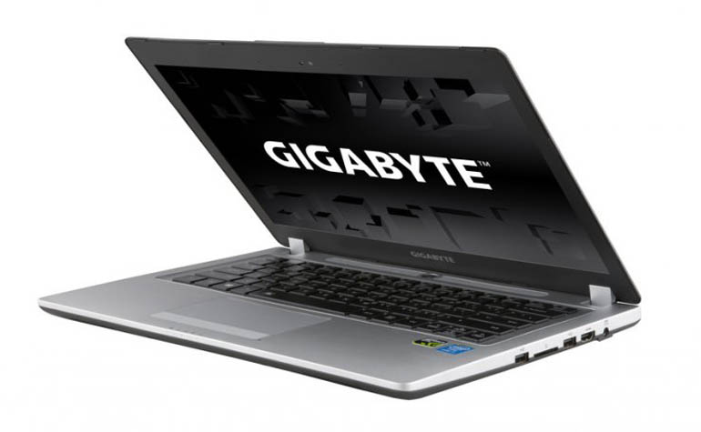 Ноутбук Ultrablade P34G в алюминиевом корпусе от GIGABYTE Technology