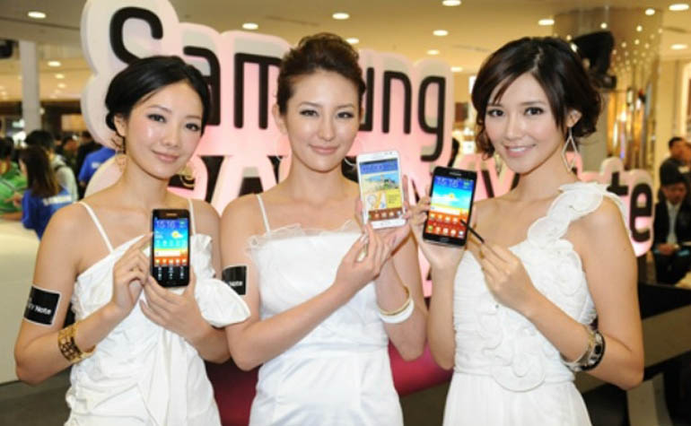 Samsung работает над устройством с экраном 5,5 дюймов