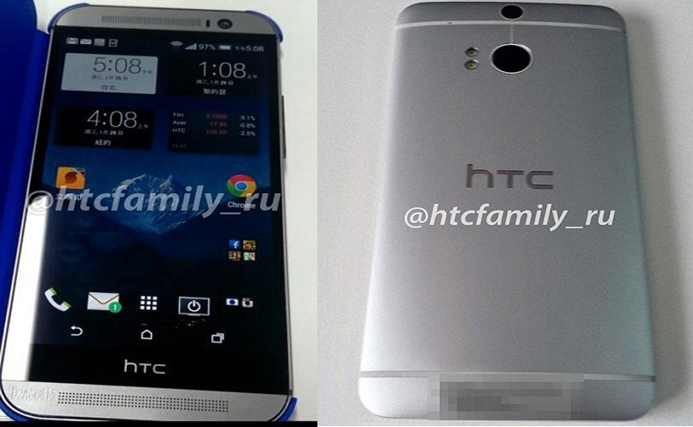Опубликованы фото нового HTC M8