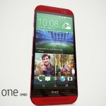 HTC One M8 выходит в красном цвете