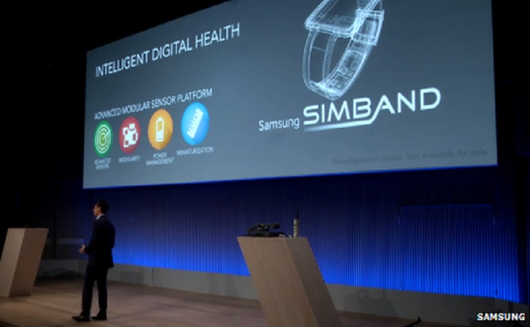 Samsung анонсирует новую платформу Simband для контроля здоровья