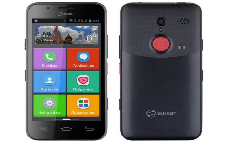 Senseit выпустила смартфон для детей и пожилых