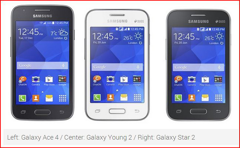 Samsung представила линейку бюджетных смартфонов Galaxy 