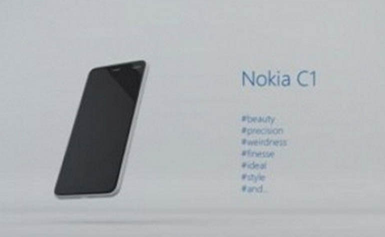 Смартфон Nokia C1 на Android