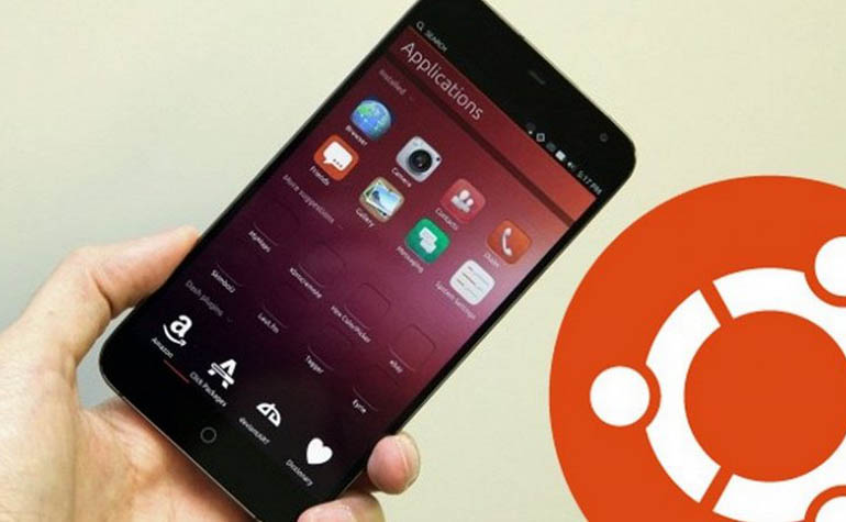 Смартфон от Meizu под управлением ОС Ubuntu