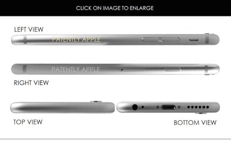 Компания Apple получила патент на дизайн iPhone 6