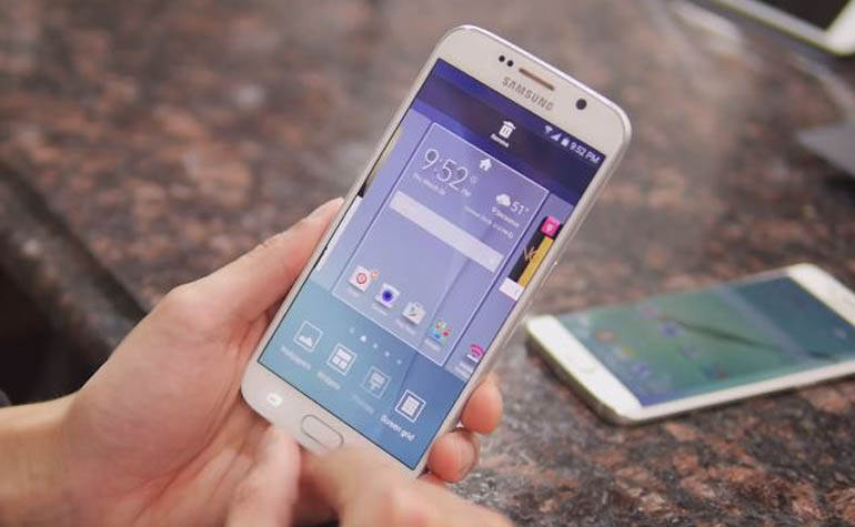 Колем орехи смартфонами Samsung GALAXY S6 edge и GALAXY S6